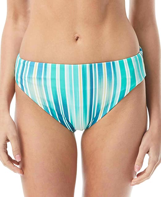 Vince Camuto Women's Standard Reversible High Leg Bikini Bottom Color Azure 426 Size M