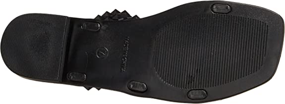 Steve Madden Womens Skyler-J Studded Flat Sandal Color Jelly Black Size 8M