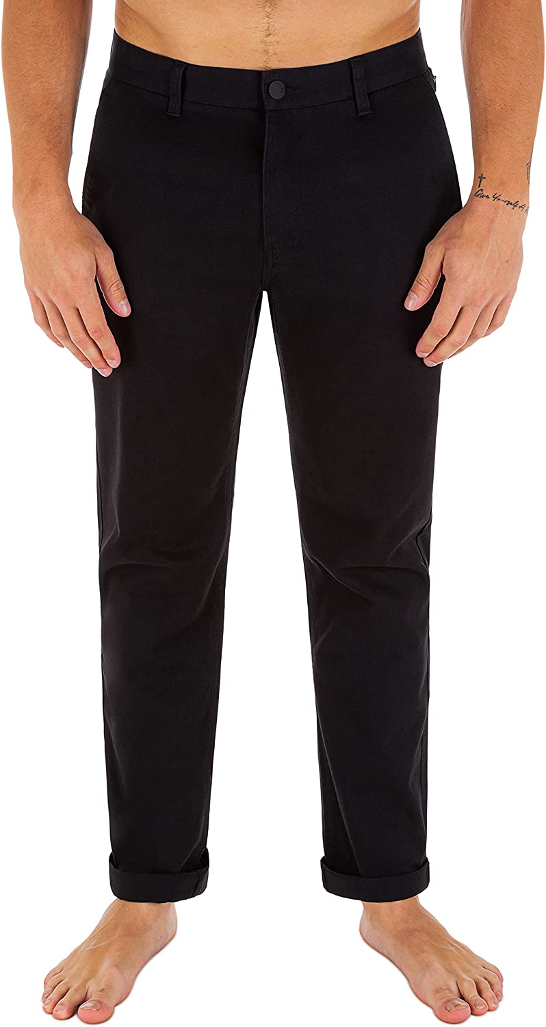 Hurley Mens Worker Icon Pants Color Black Size 32
