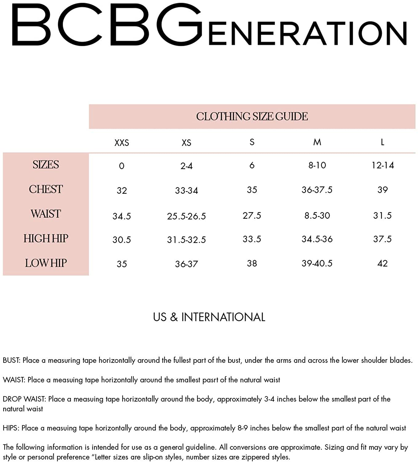 BCBGeneration Women's Long Sleeve Button Bodysuit Color Panna Cotta Size M