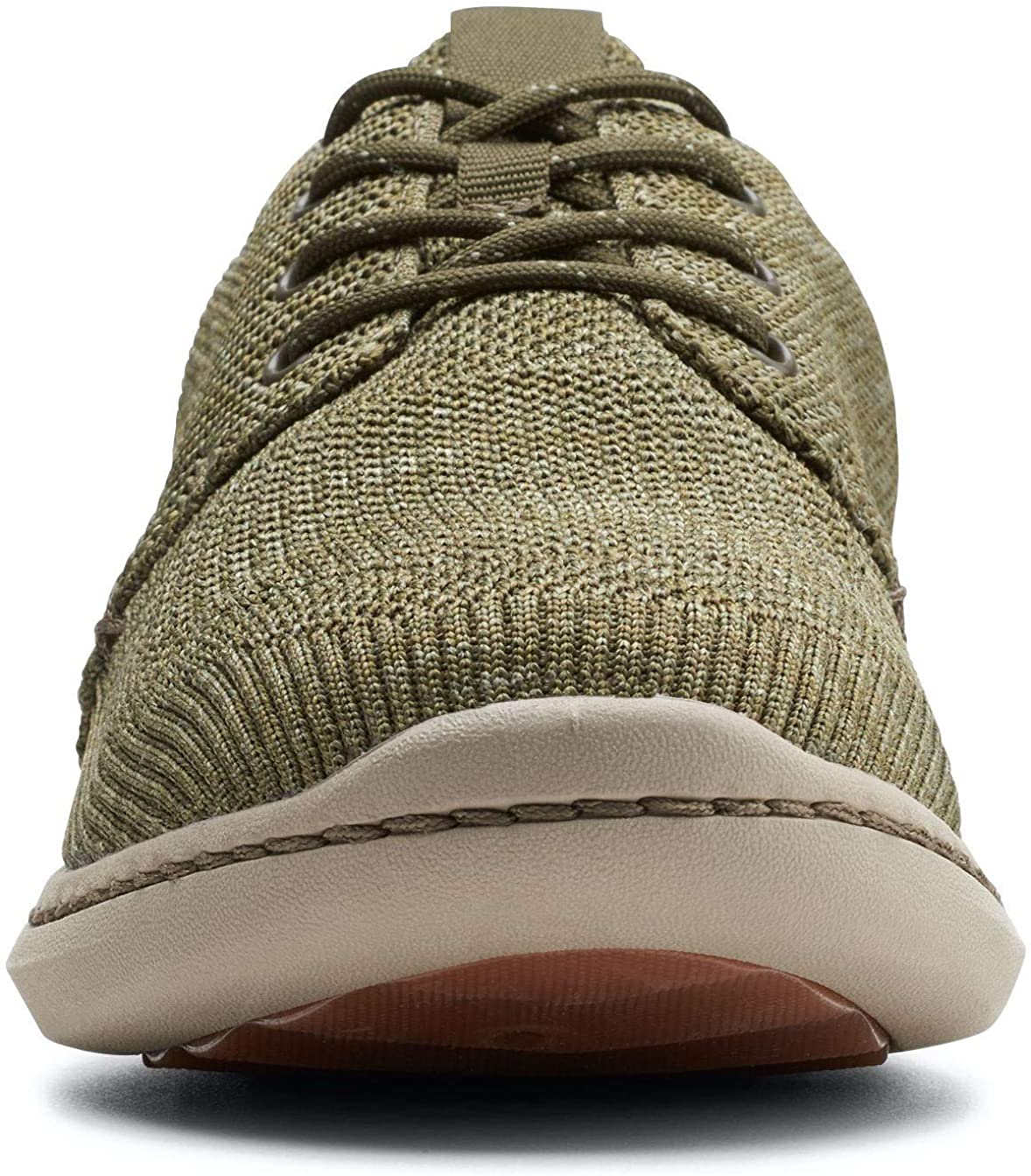 Clarks Men's Low-Top Sneakers Color: Olive Green Combi Size 7M