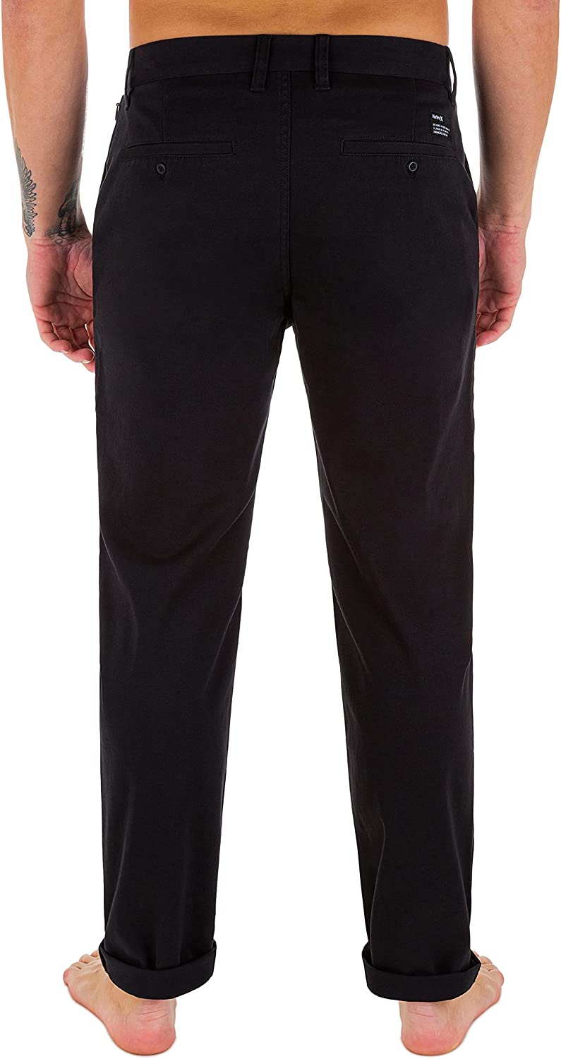 Hurley Mens Worker Icon Pants Color Black Size 32