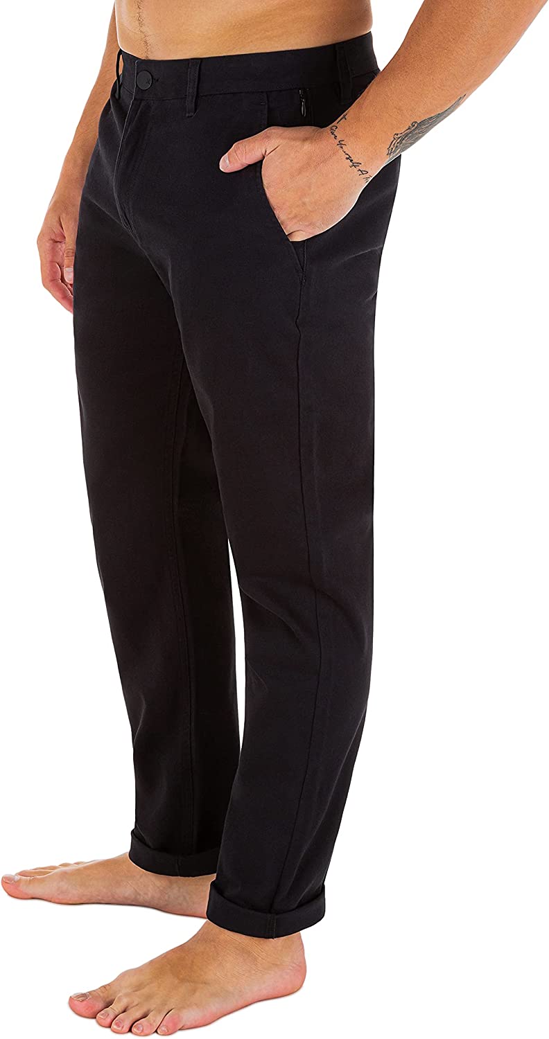 Hurley Mens Worker Icon Pants Color Black Size 32