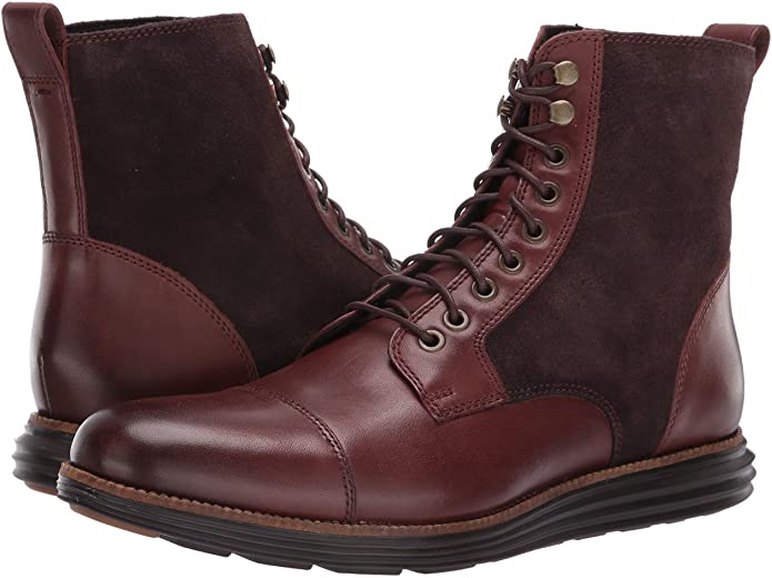 Cole Haan Men's Original Grand Cap Toe Boot Ii Fashion Color Brown