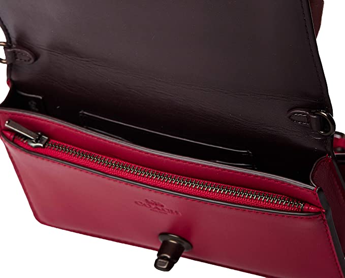 Coach Qlting Convertible Ladies Small Color Red Apple