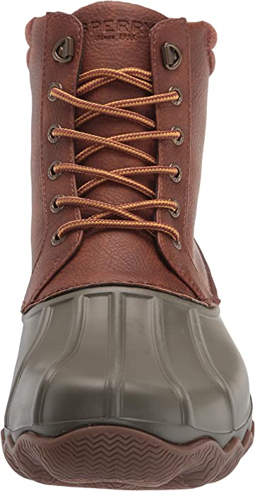Sperry Men's Avenue Duck Boot Color Tan/Olive Size 10M