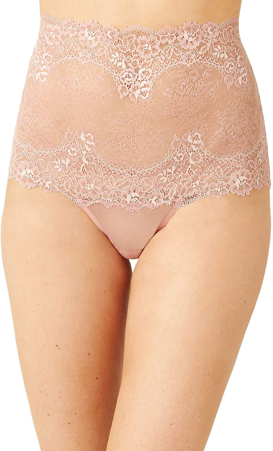 Wacoal Level Up Lace Hi Waist Thong Roebuck Size S