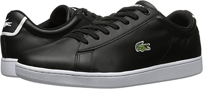 Lacoste Men's Carnaby Sneaker Color Ultra Black Size 7M