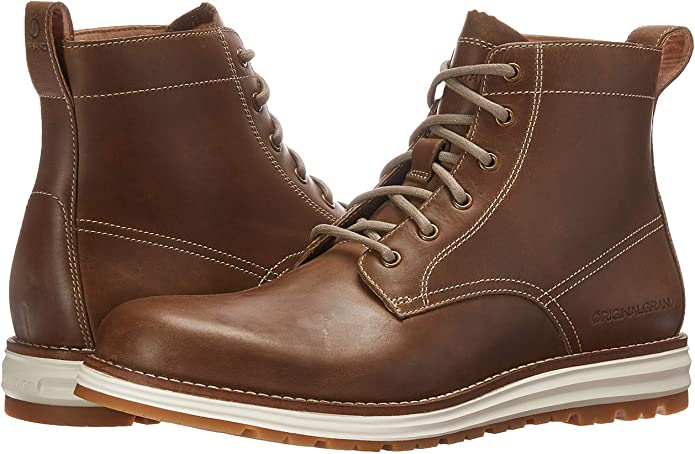 Cole Haan Men's Original Grand Boot Water Proof Fashion Color Khaki Size 10M