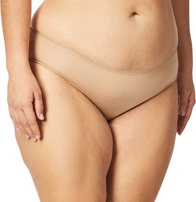 DKNY Litewear Low-Rise Hipster Color Glow- Nude Size S