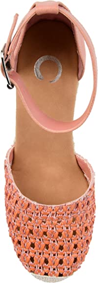 Journee Collection Women's Sierra Espadrille Sandals Color Pink Size 10M
