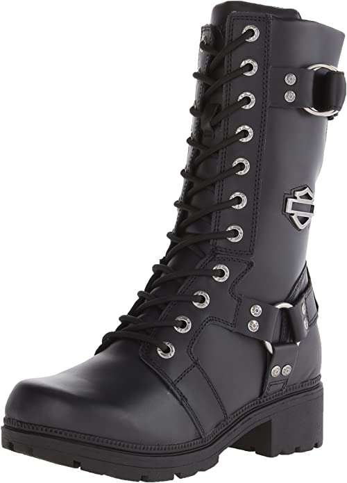 HARLEY-DAVIDSON FOOTWEAR Women's EDA Motorcycle Boot Size: 9M