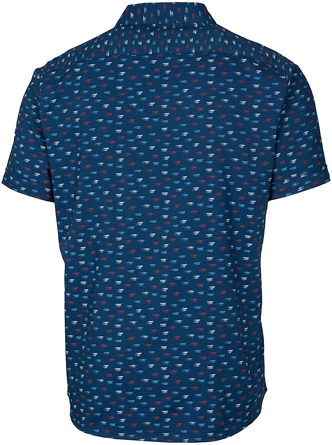 Cutter & Buck Men's Short Sleeve Shirt Color Indigo Size L