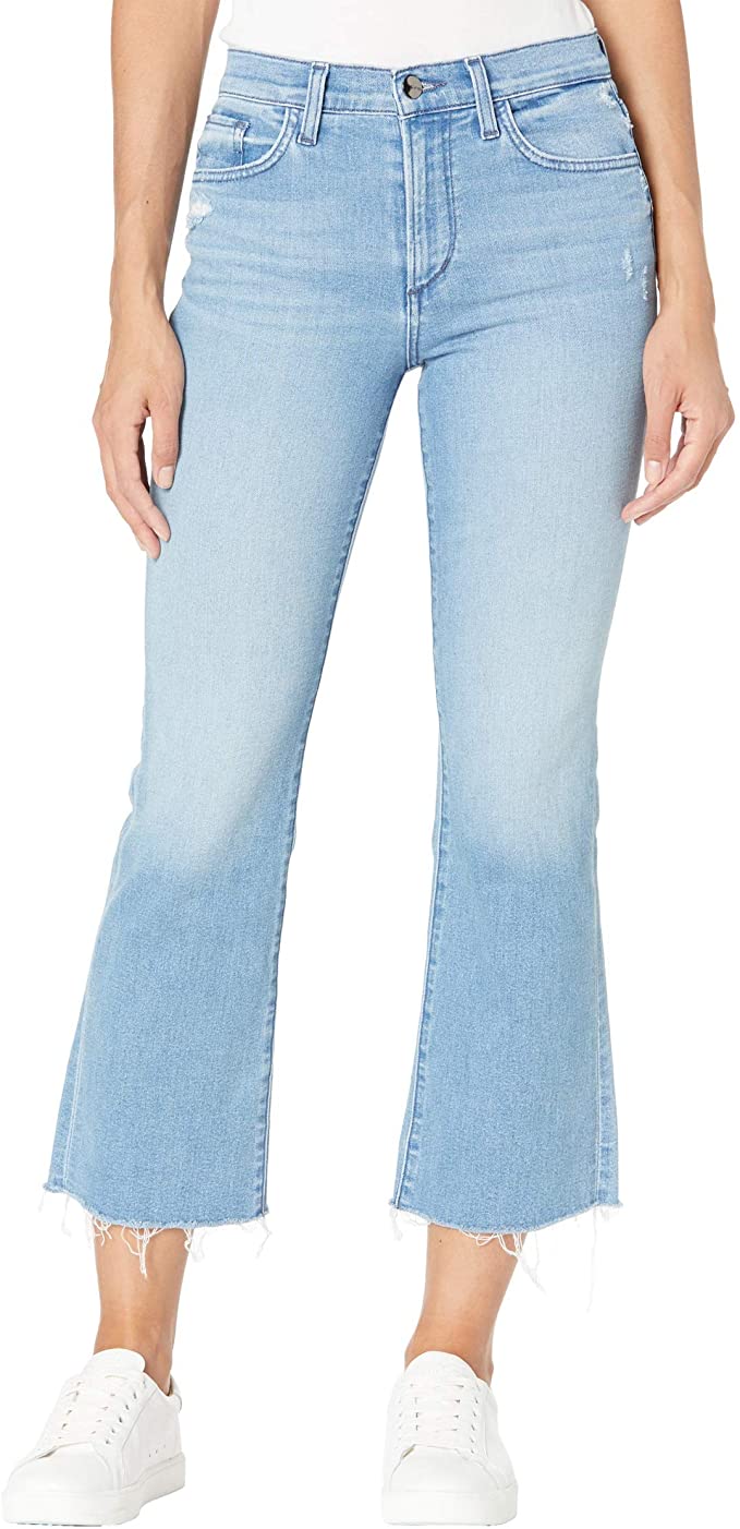 Joe's Jeans Women's Callie High Rise Cropped Bootcut Jeans Color Sunny Size 25