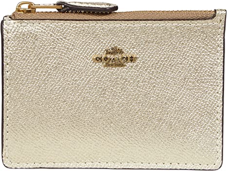 COACH Metallic Mini ID Skinny Metallic Soft Color Gold One Size