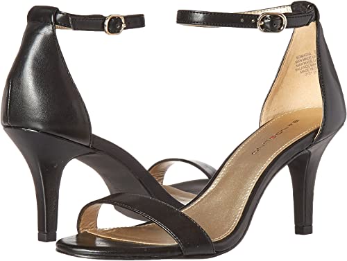 Bandolino Women's Madia Open Toe Ankle Strap Sandals Color Black Size 10M