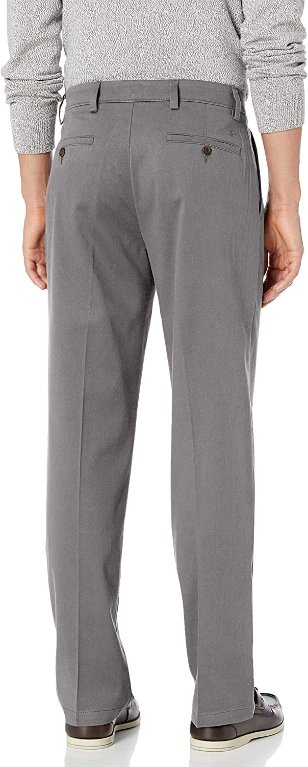 Dockers Men's Easy Stretch Classic Fit Pants Color Burma Grey W40xL29
