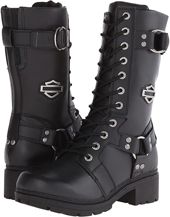 HARLEY-DAVIDSON FOOTWEAR Women's EDA Motorcycle Boot Size: 9M