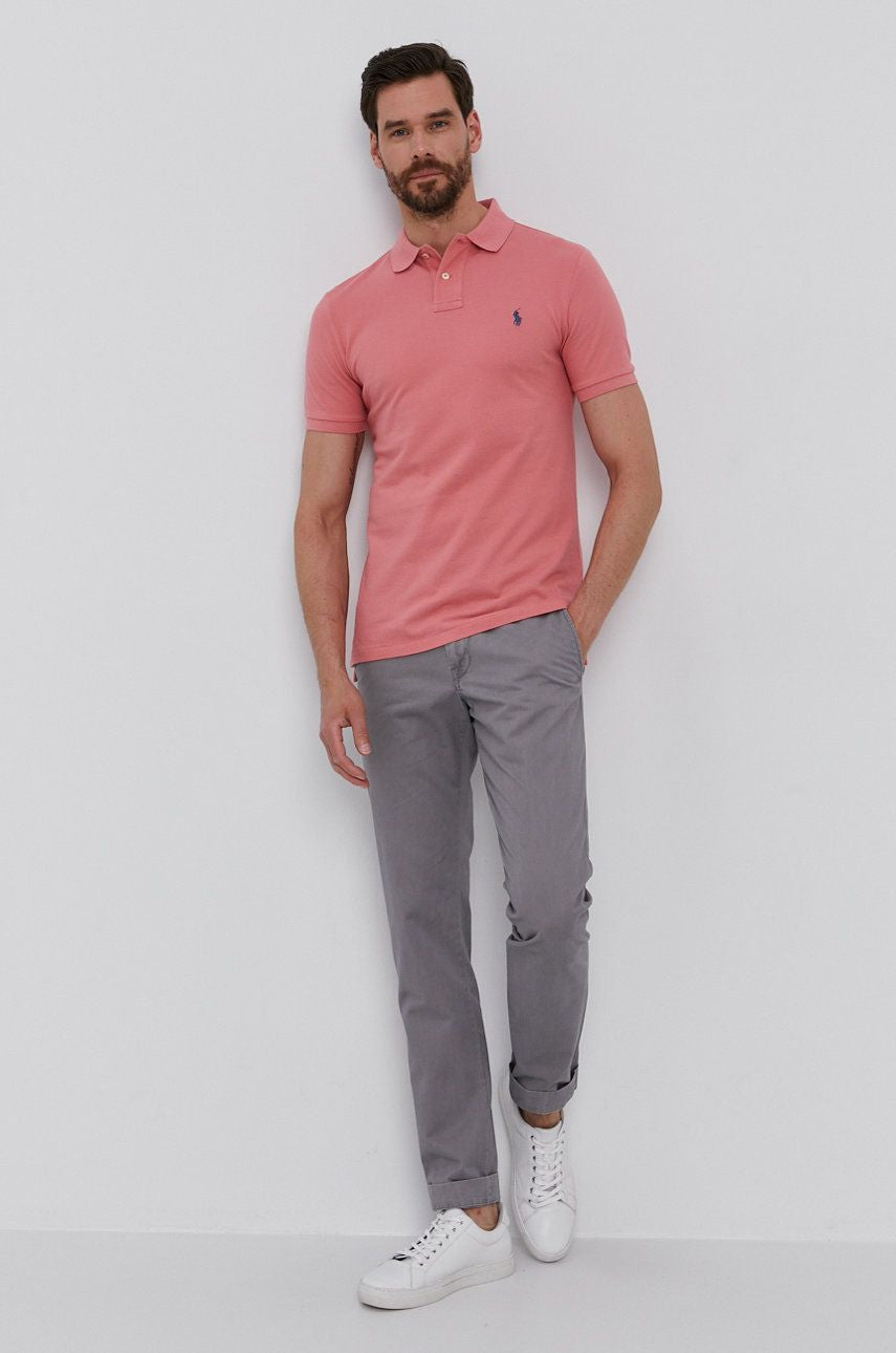 Polo Ralph Lauren Men's Slim-Fit Stretch Chino Pants Color Perfect Gray W40xL32
