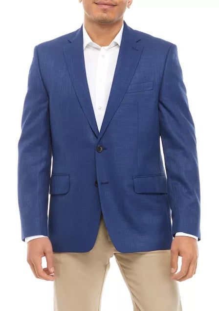 Lauren Ralph Lauren Notched Sport Coat Color Bright Navy Size 42R