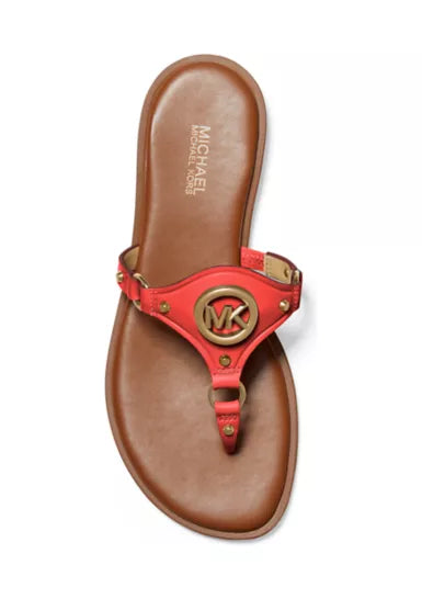 Michael Kors Womens Conway Sandals Color Sangria Size 9M