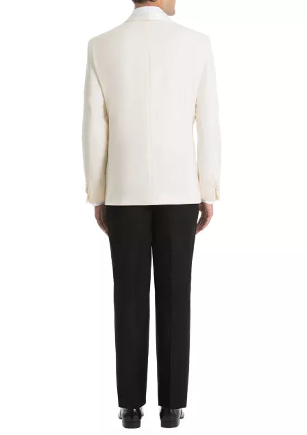 Lauren Ralph Lauren Mens UltraFlex Classic-Fit Tuxedo Coat Color Off White Size 36S
