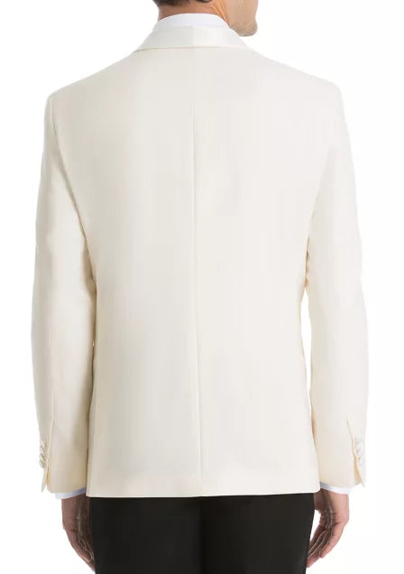 Lauren Ralph Lauren Mens UltraFlex Classic-Fit Tuxedo Coat Color Off White Size 36S