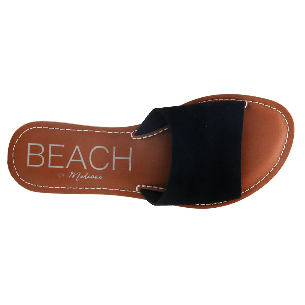 BEACH BY MATISSE Women's Cabana Sandals COLOR BLACK Size 9M