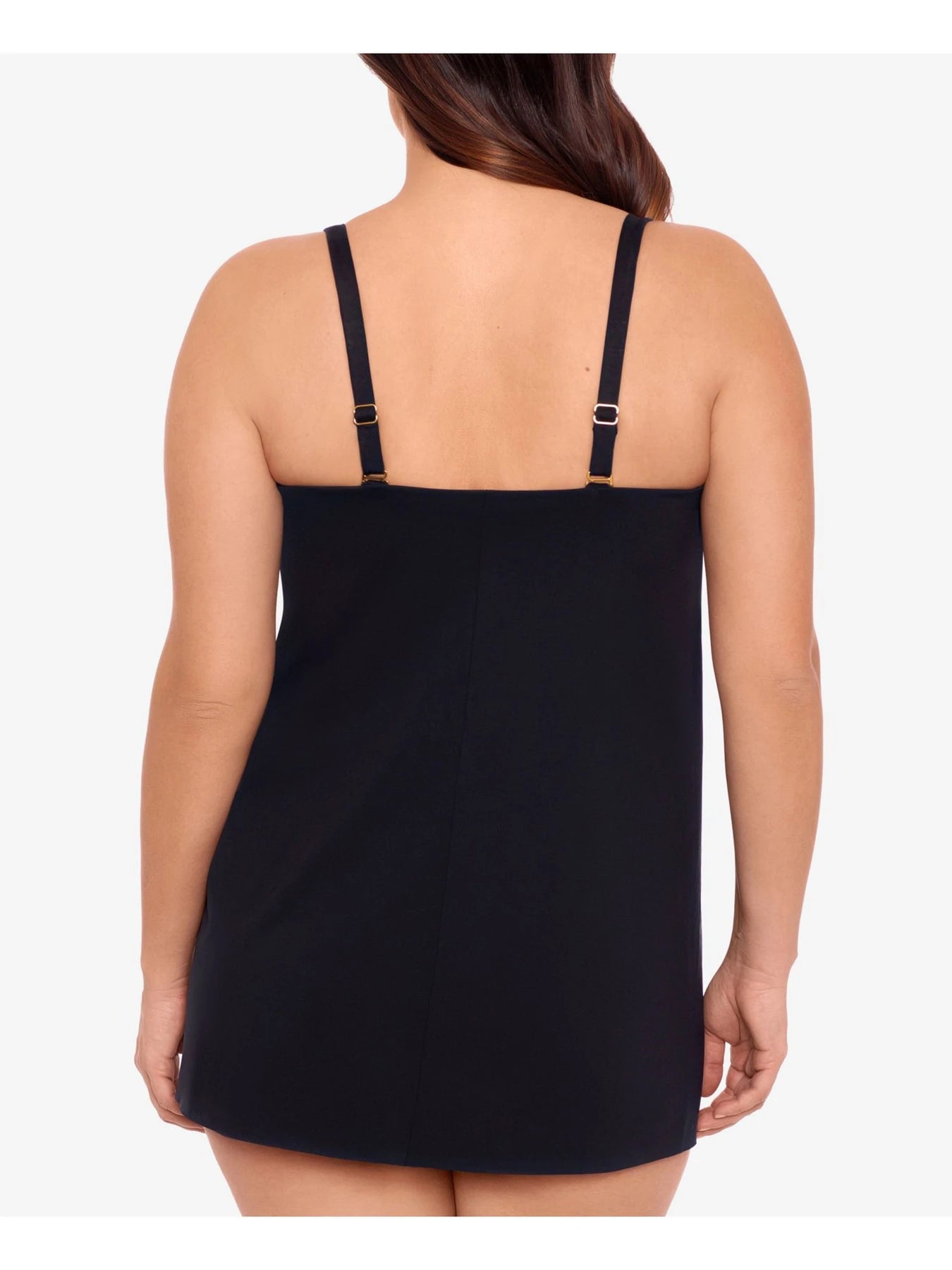 Lauren Ralph Lauren Plus Size Flyaway One-Piece Swimsuit Color Black Size 20W
