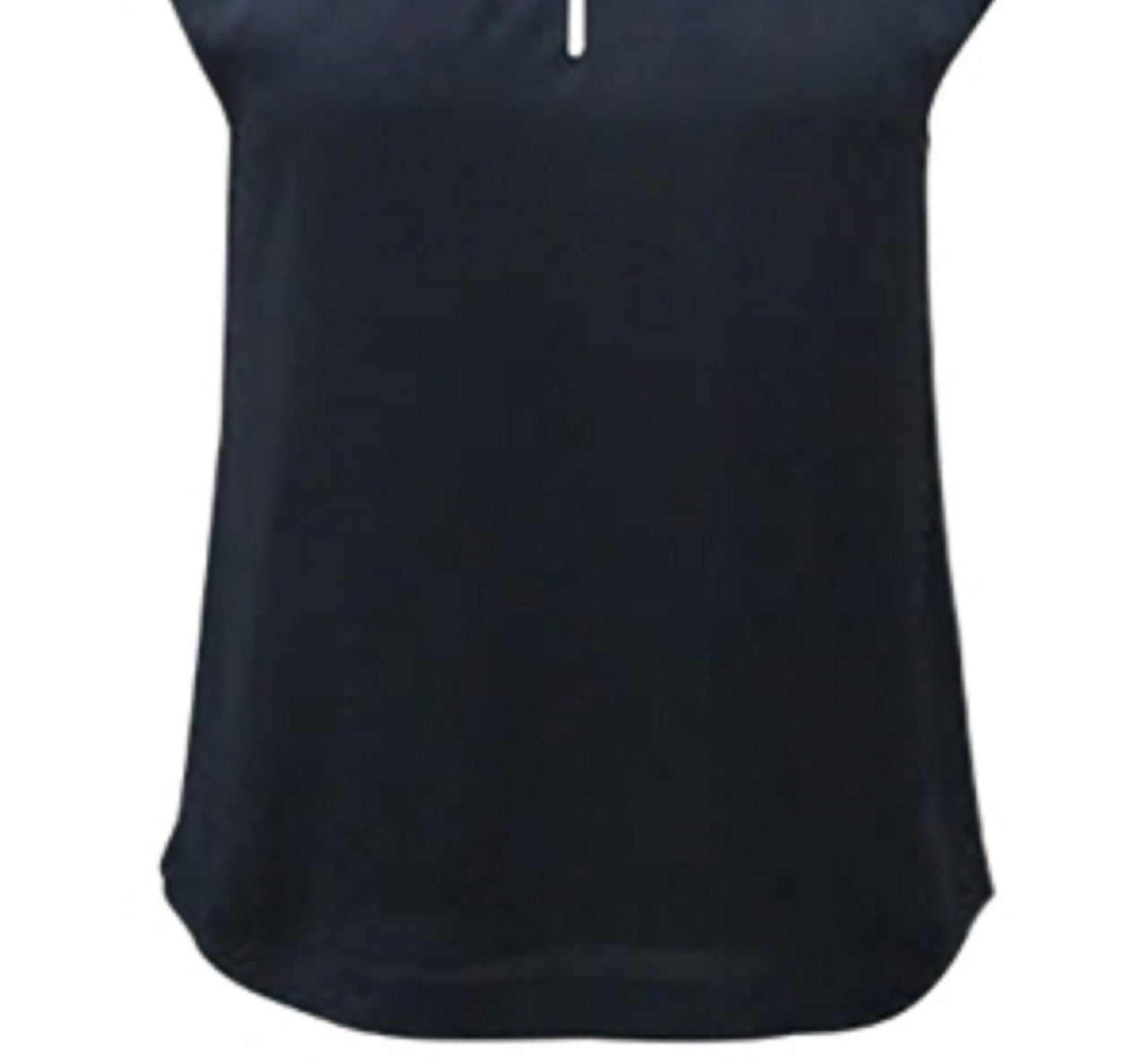 Alfani Women's Shirred Shell Blouse Color Black Size M