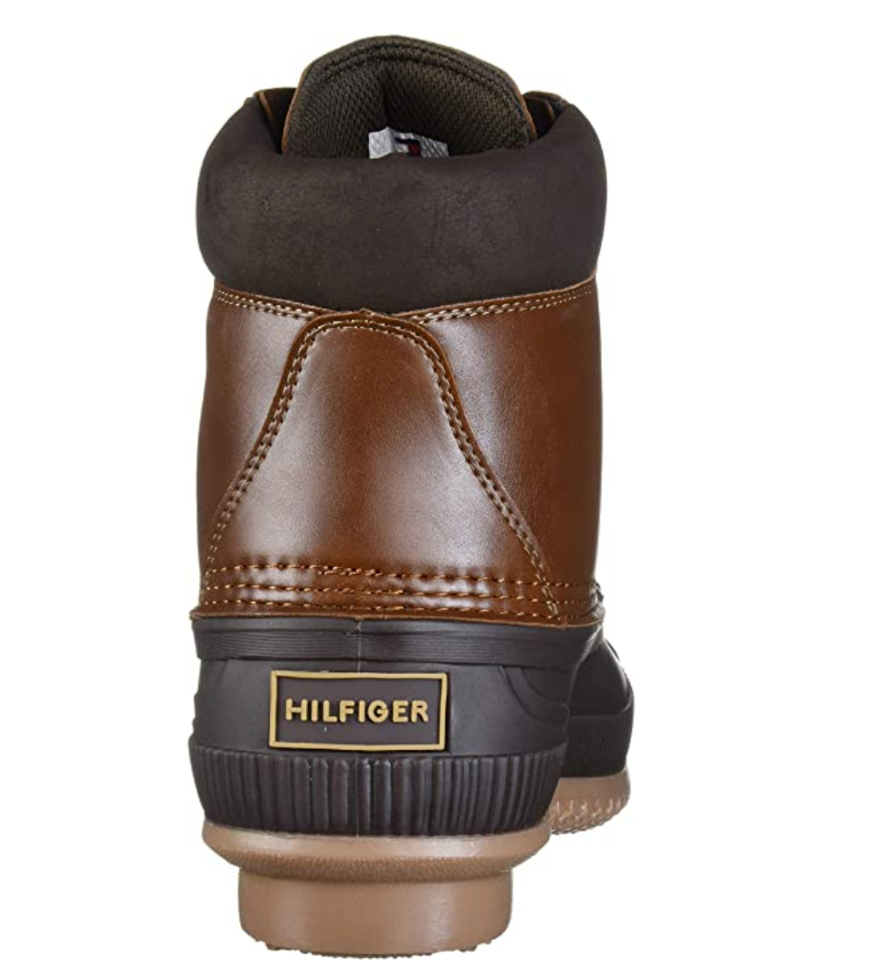 Tommy Hilfiger Men's Colins2 Rain Boot Size: 9M Color: Brown/Cognac