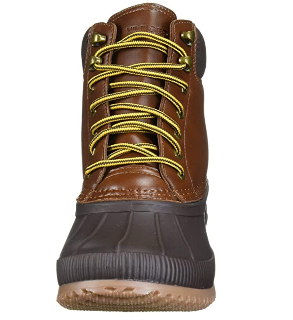 Tommy Hilfiger Men's Colins2 Rain Boot Size: 9M Color: Brown/Cognac