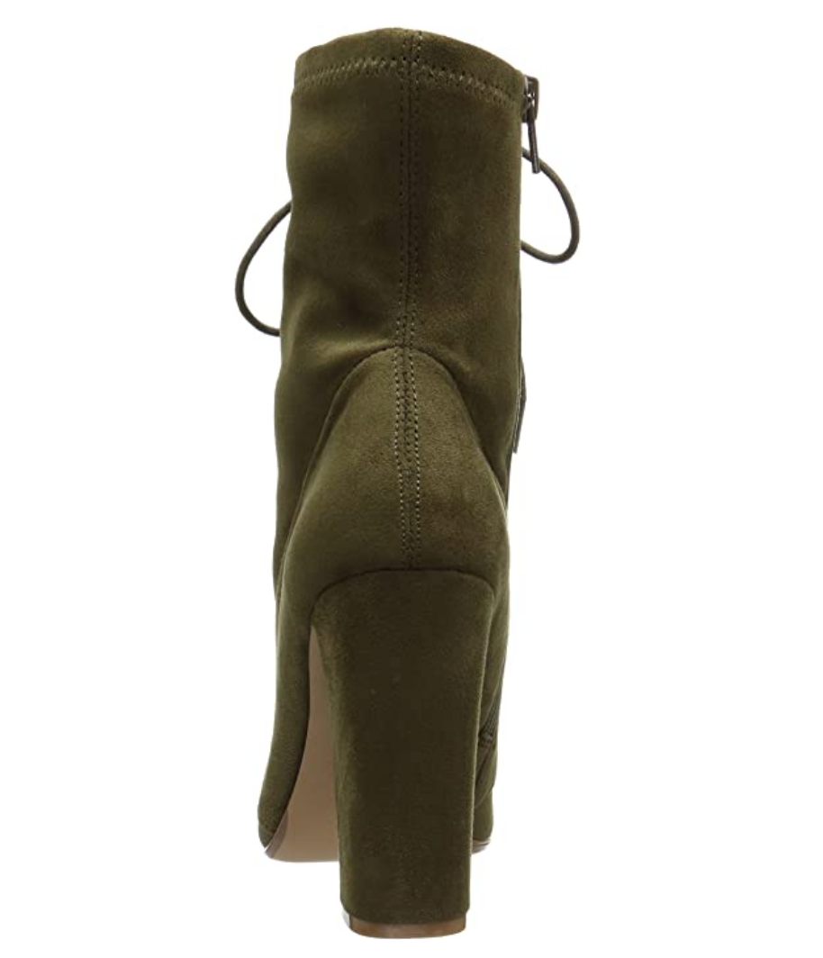 Steve Madden Women's Elley Ankle Bootie  Color Olive Size 7M