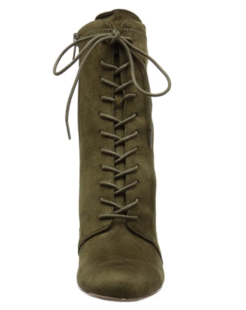 Steve Madden Women's Elley Ankle Bootie  Color Olive Size 7M