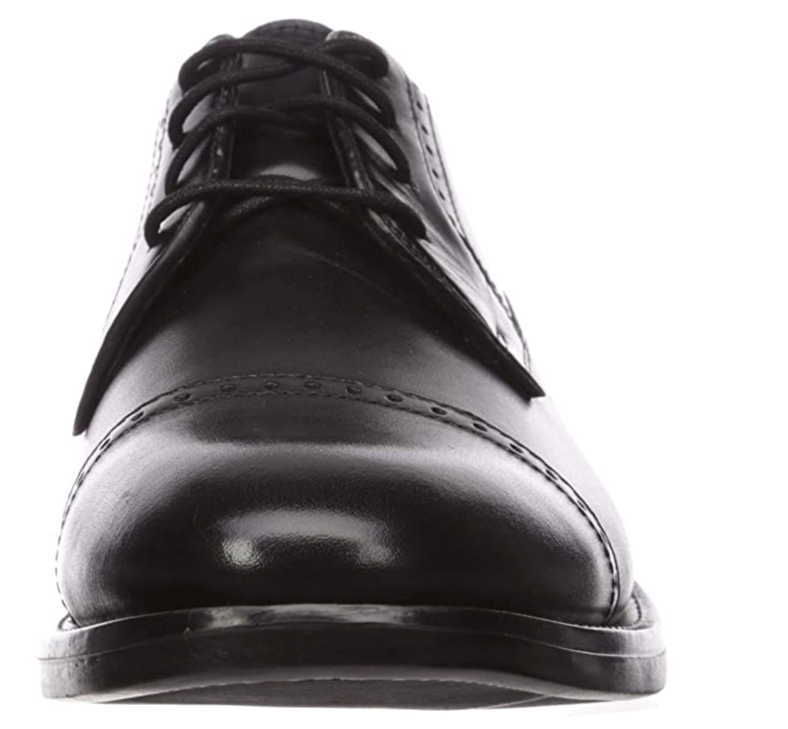 Dockers Men's Hawley Oxford Shoes Color Black Leather Size 11.5M