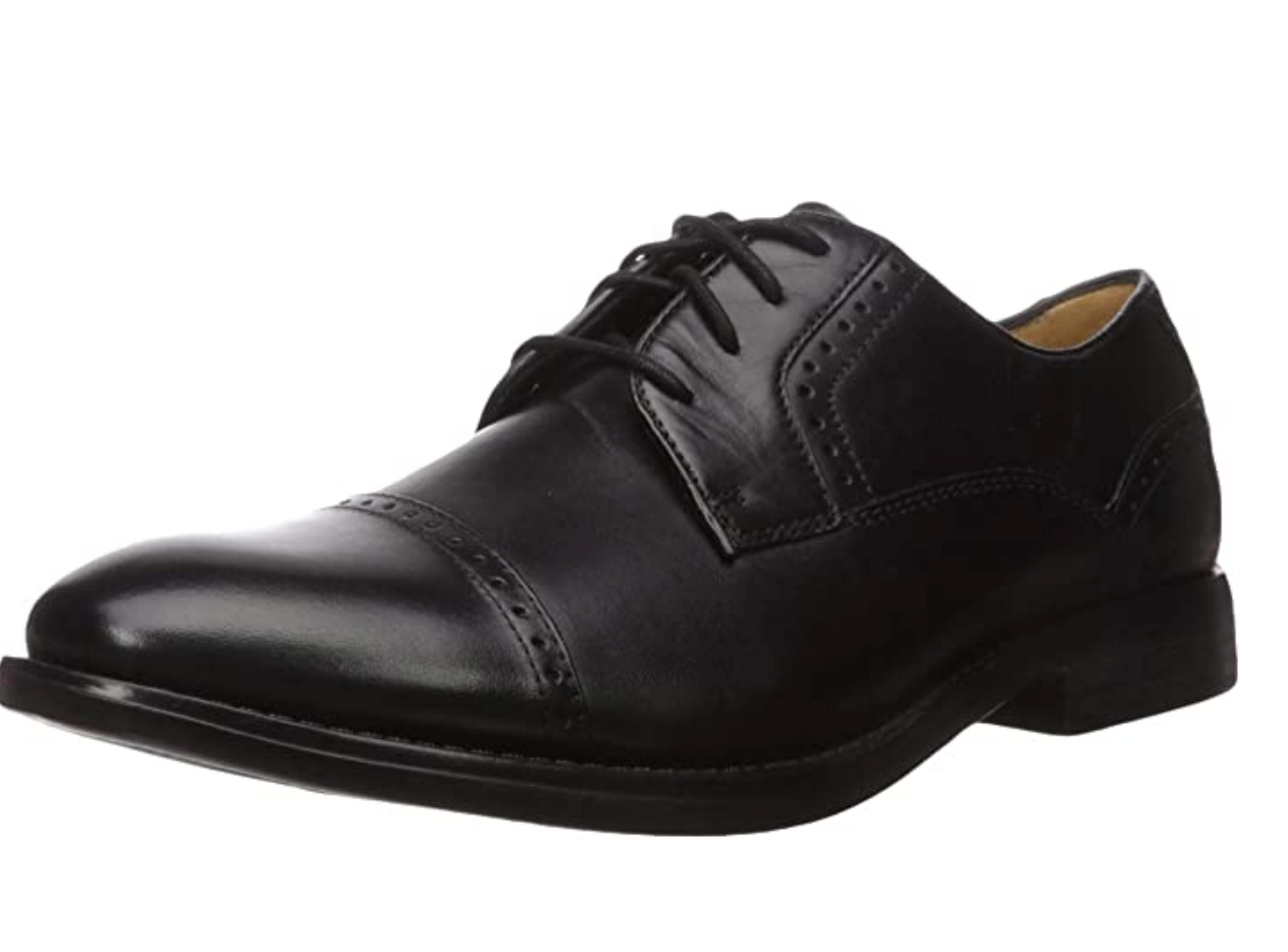 Dockers Men's Hawley Oxford Shoes Color Black Leather Size 11.5M