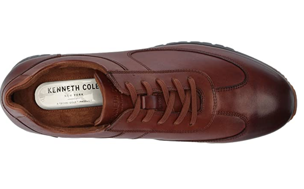 Kenneth Cole New York Men's Bailey Jogger Sport Sneaker Color Cognac Size 7M