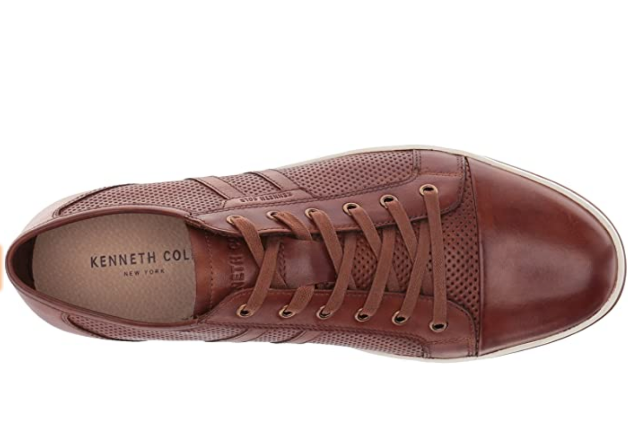 Kenneth Cole New York Men's Brand Wagon 2 Fashion Sneaker Color Cognac Size 10M
