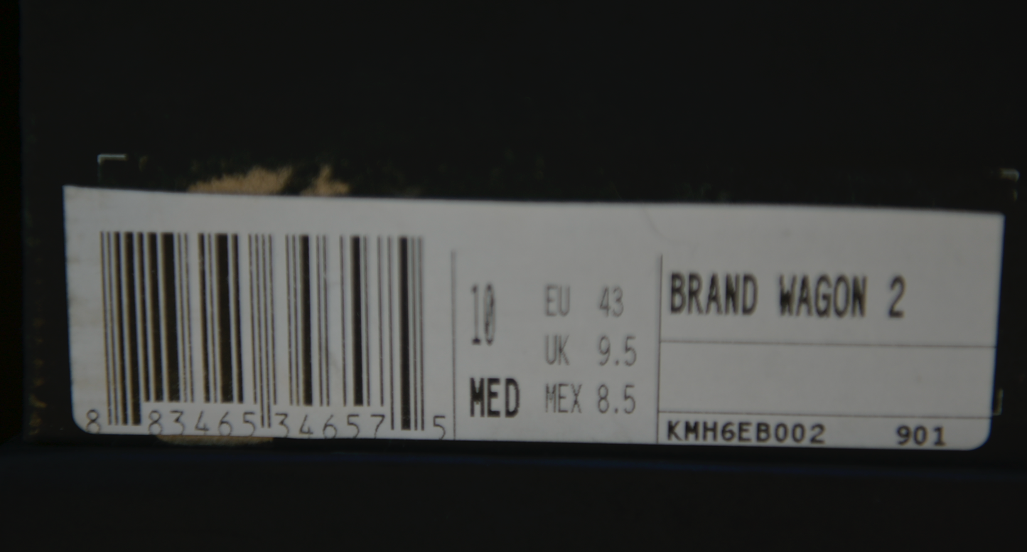 Kenneth Cole New York Men's Brand Wagon 2 Fashion Sneaker Color Cognac Size 10M