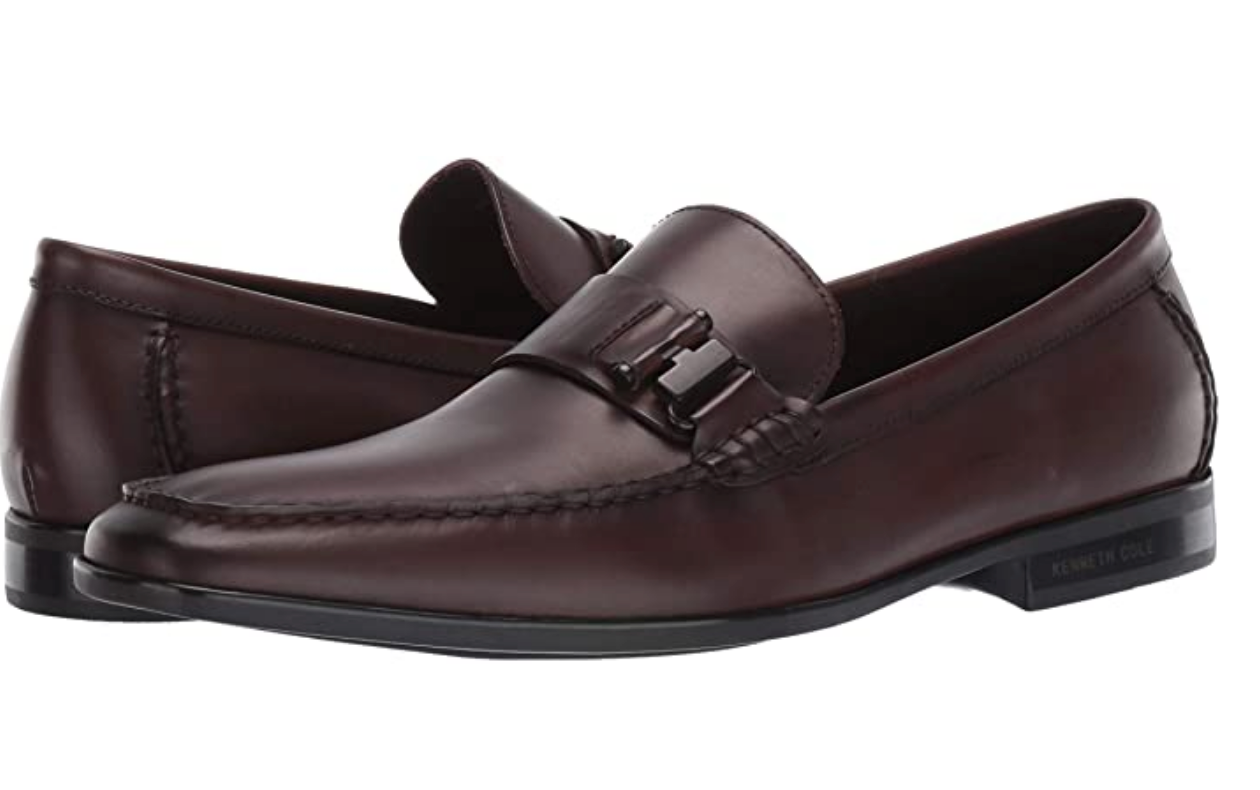 Kenneth Cole New York Men's Aaron Slip on B Loafer Color: Brown Size: 13M