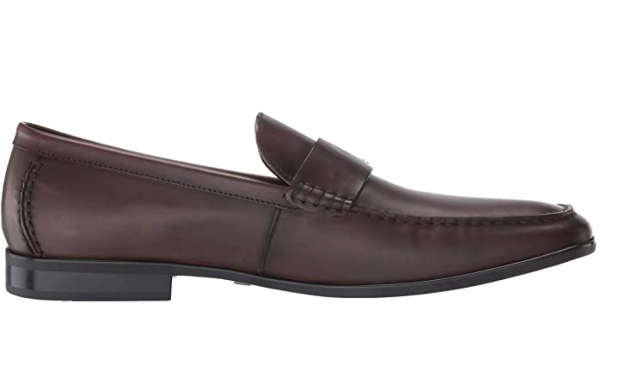 Kenneth Cole New York Men's Aaron Slip on B Loafer Color: Brown Size: 13M