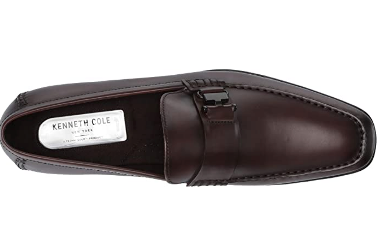 Kenneth Cole New York Men's Aaron Slip on B Loafer Color: Brown Size: 13M