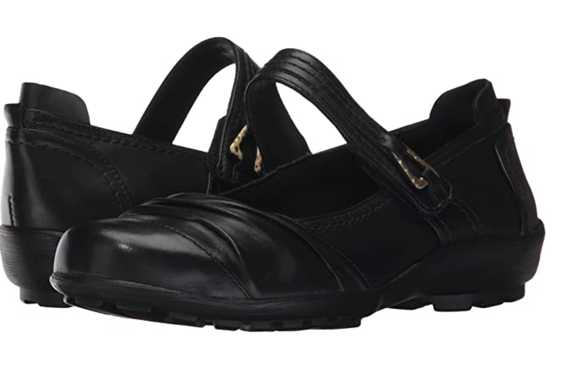 Walking Cradles Women's Hayden Loafer Color Black Leather Size 7.5W