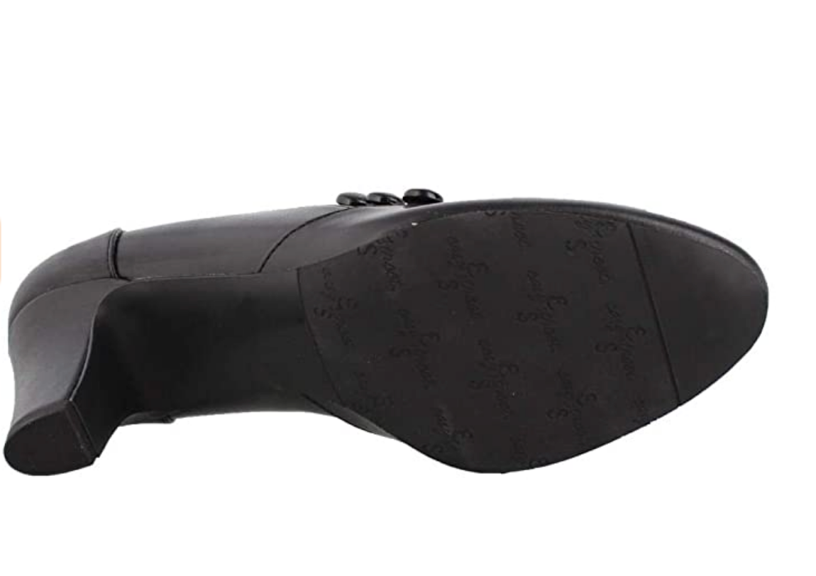 Easy Street Women's Pearl Pump Color: Black/Black Lamy Size: 10M