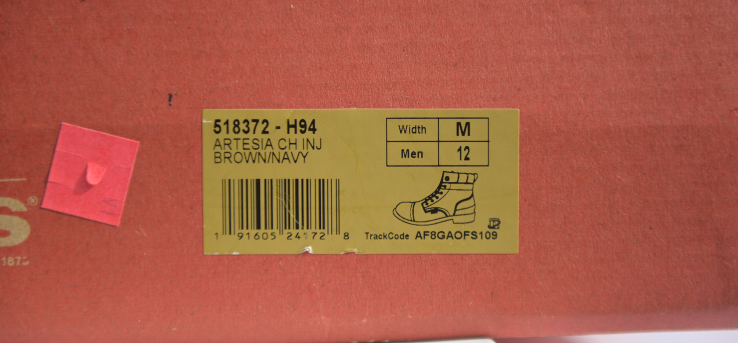 Levi's Shoes Mens Artesia UL Denim Size 12 M