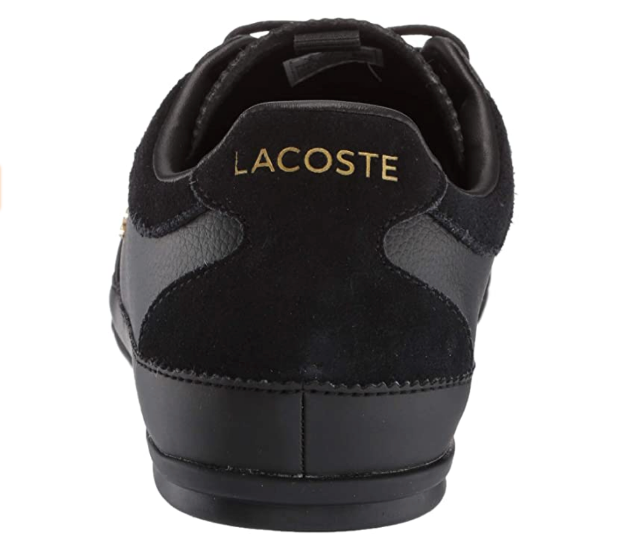 Lacoste Mens Misano Sneaker Color: Black/Black