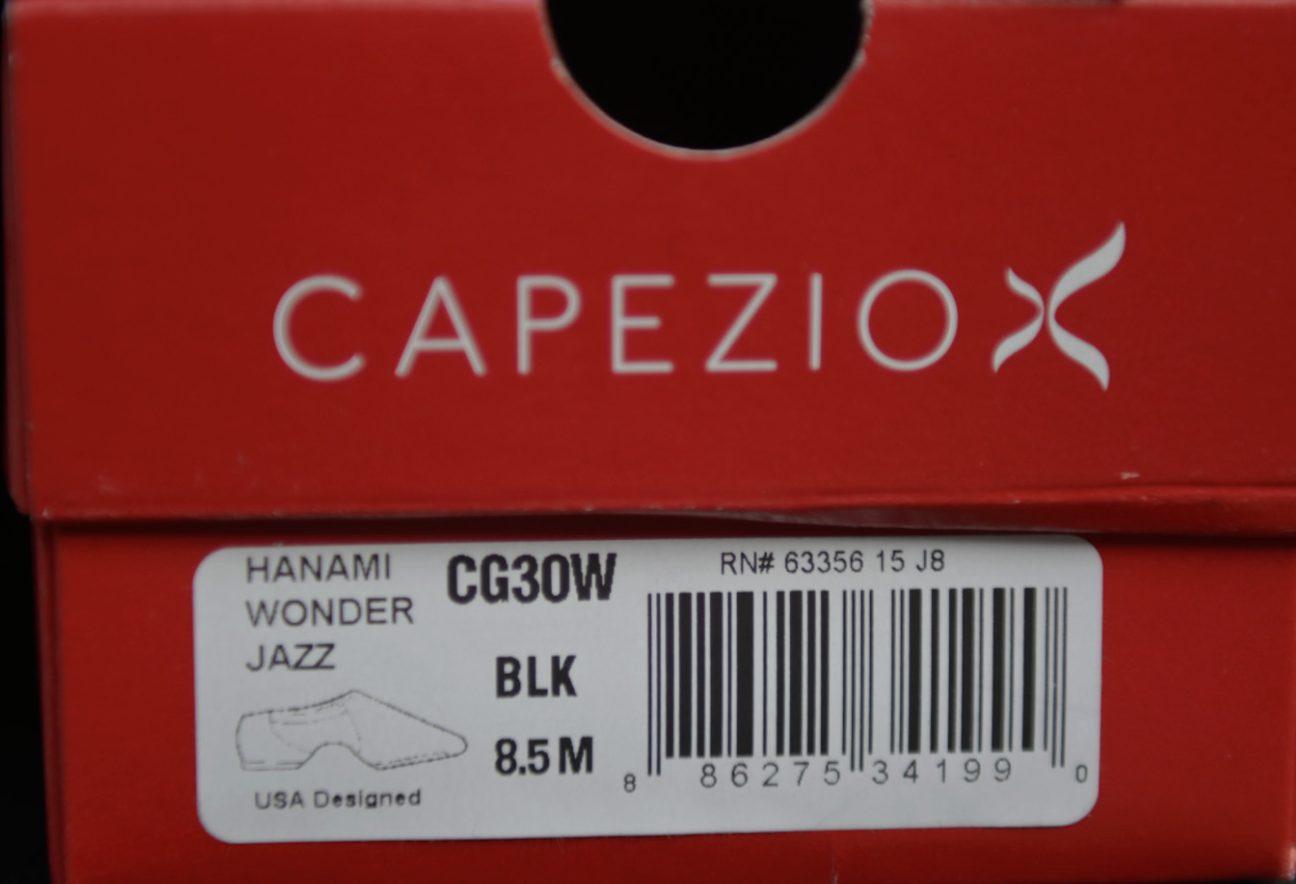 Capezio Womens Wonder Jazz Shoe Color Black