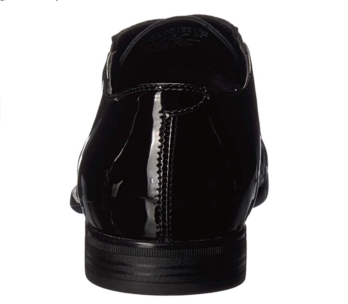 Kenneth Cole REACTION Men's Eddy Brogue Lace Up Oxford Color: Polished Black