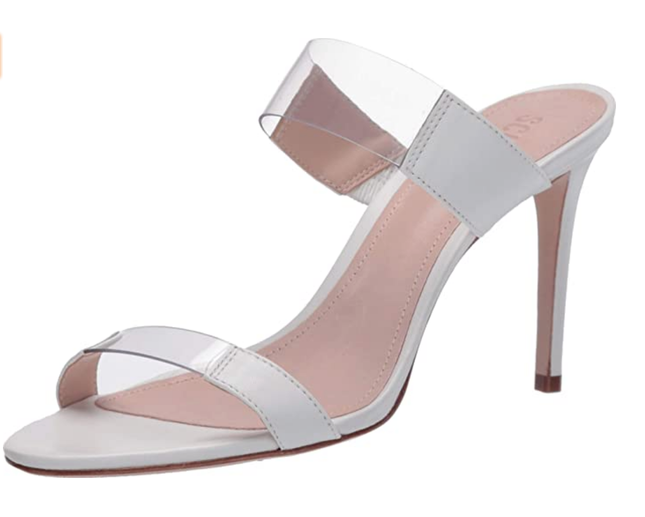 SCHUTZ Adinna Size: 6.5M Color: White/Transparent