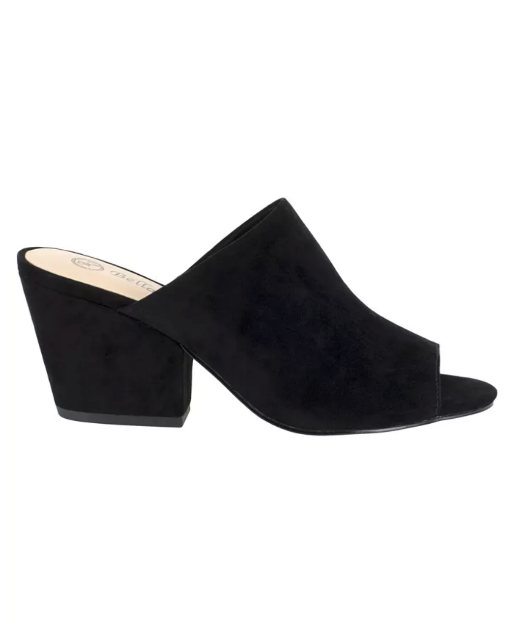 Bella Vita Women's Kathy Mules Sandals Color Black Kidsuede Size 9M